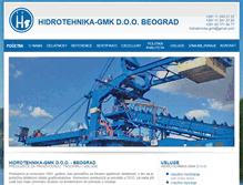 Tablet Screenshot of hidrotehnika-gmk.com